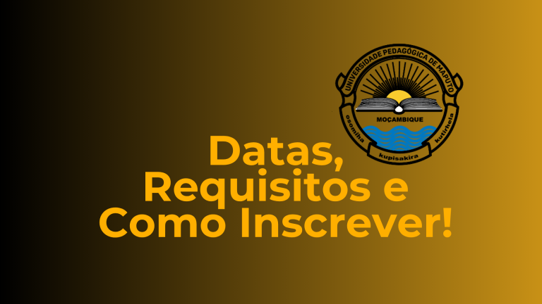 Pré-inscrição UP 2026 - Inscrições Abertas