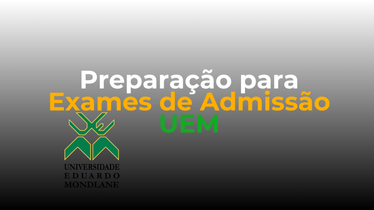 Preparação para Exames de Admissão UEM